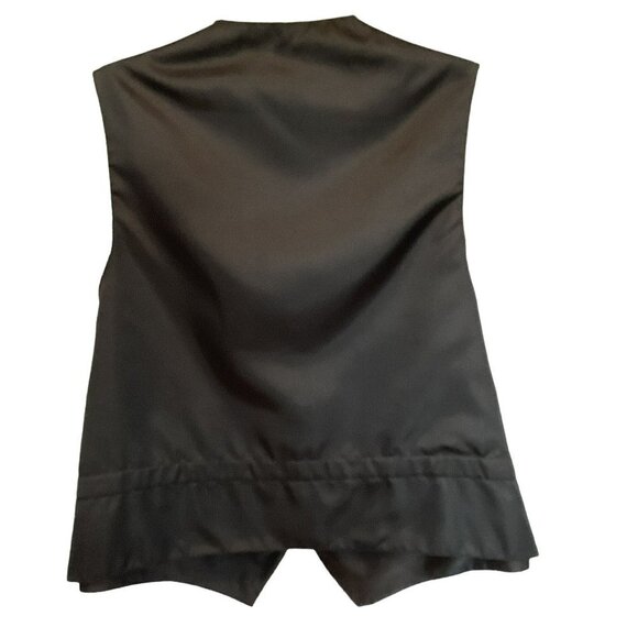 Neil Allyn Men's Formal Pocketed Vest Covered Buttons Size Large - Picture 2 of 8